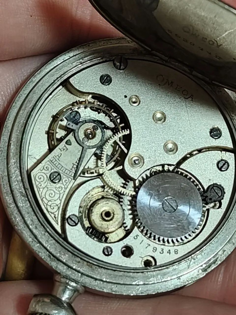 Relógio bolso aproveitar peça ômega  - Foto 2