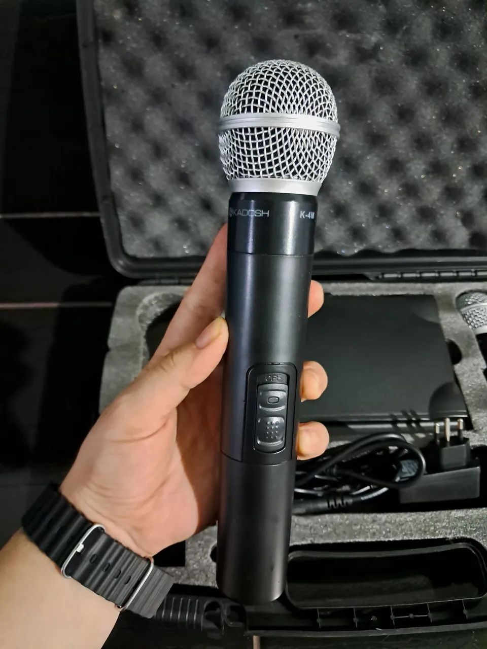 Microfone KDS precisando de manutenção - Foto 2