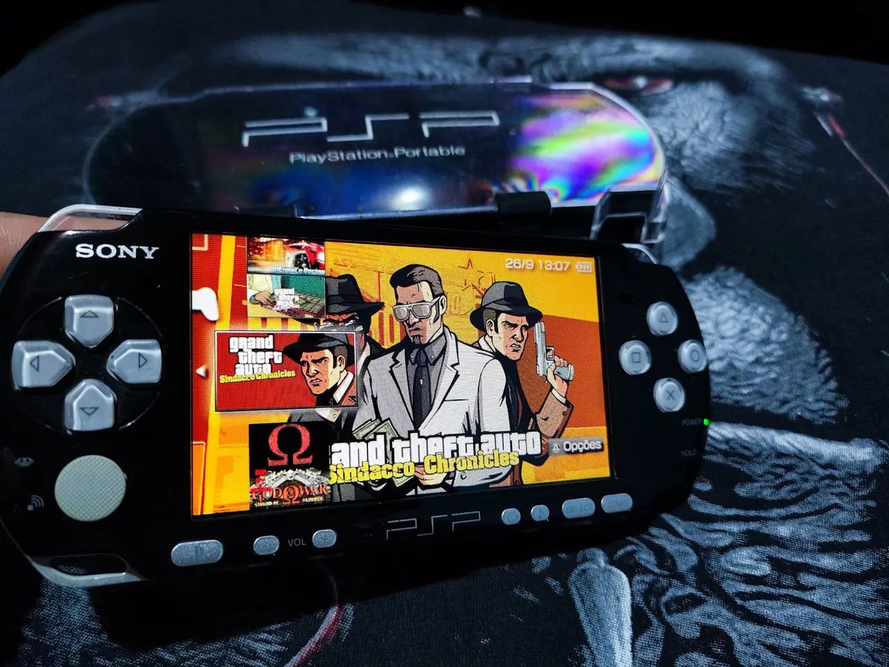 PSP Sony 3001 Portátil Show!Com 100 Jogos! - Consoles de Vídeo