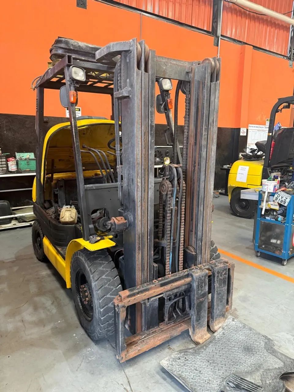 Empilhadeira Toyota modelo 6fg25 torre triplex e deslocador !  - Foto 3