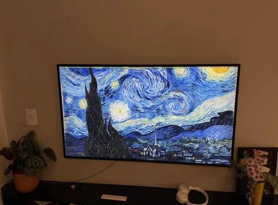 TV com tela de 55 polegadas - Foto 5