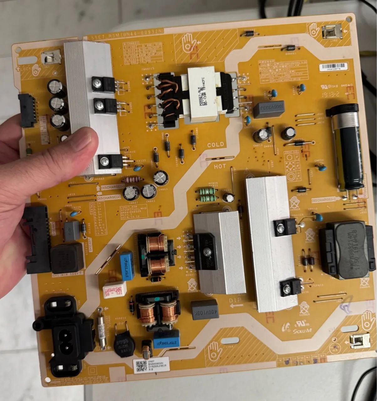 Placa Fonte para TV Samsung Modelo UN55RU7100G