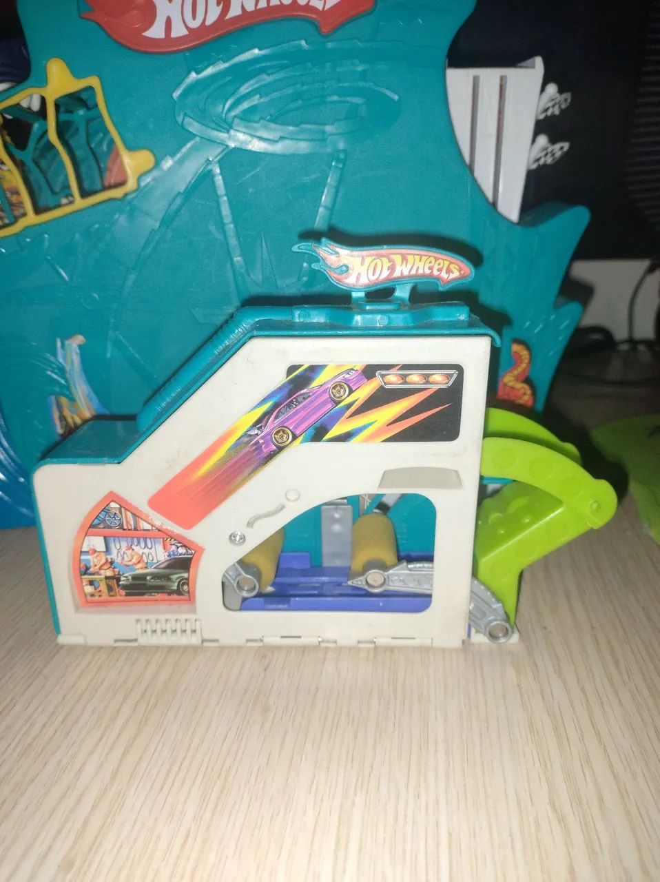 Hot Wheels Turbo Jet Car Brinquedos e Jogos Água Verde