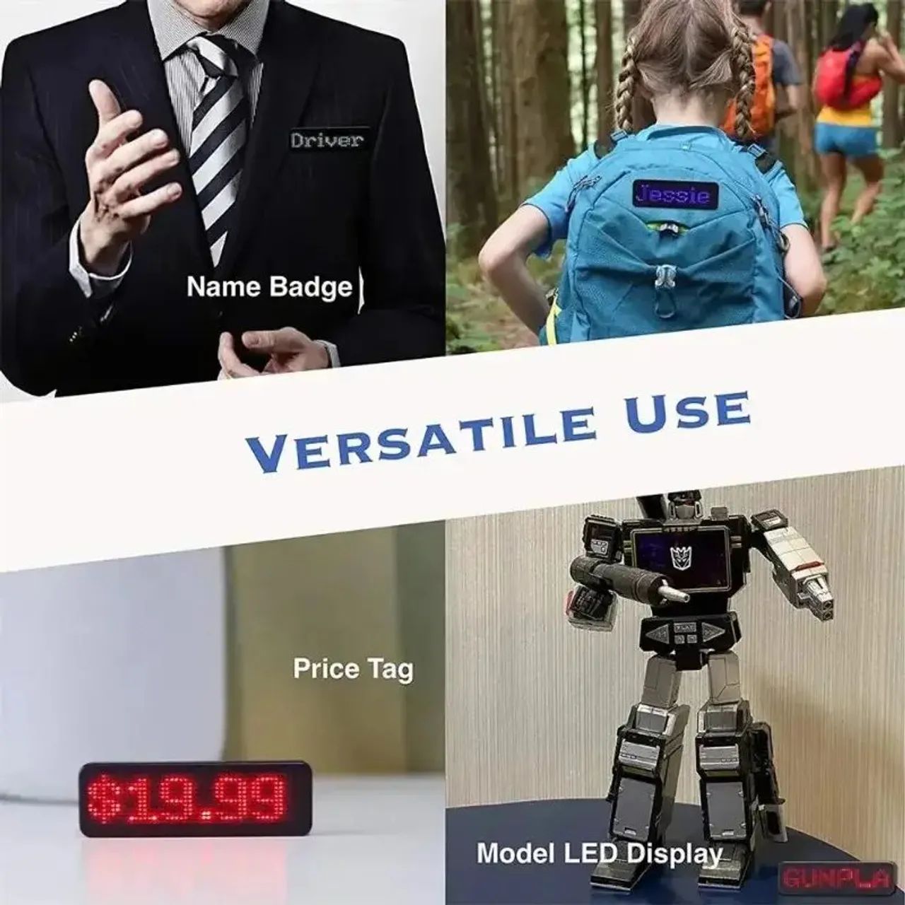 Painel de LED  para nome e informações - Foto 4