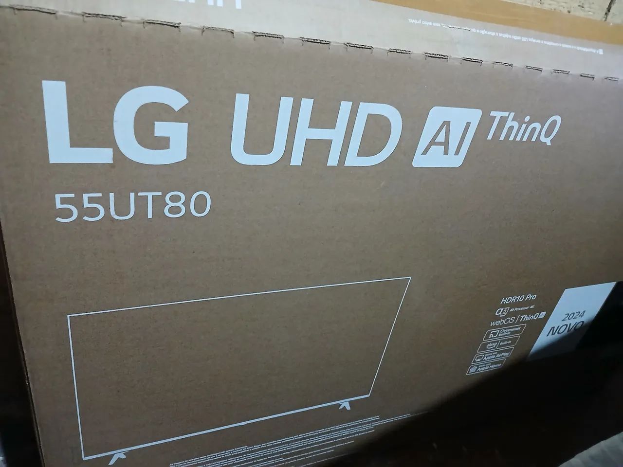 TV LG 55 NOVA URGENTE. 