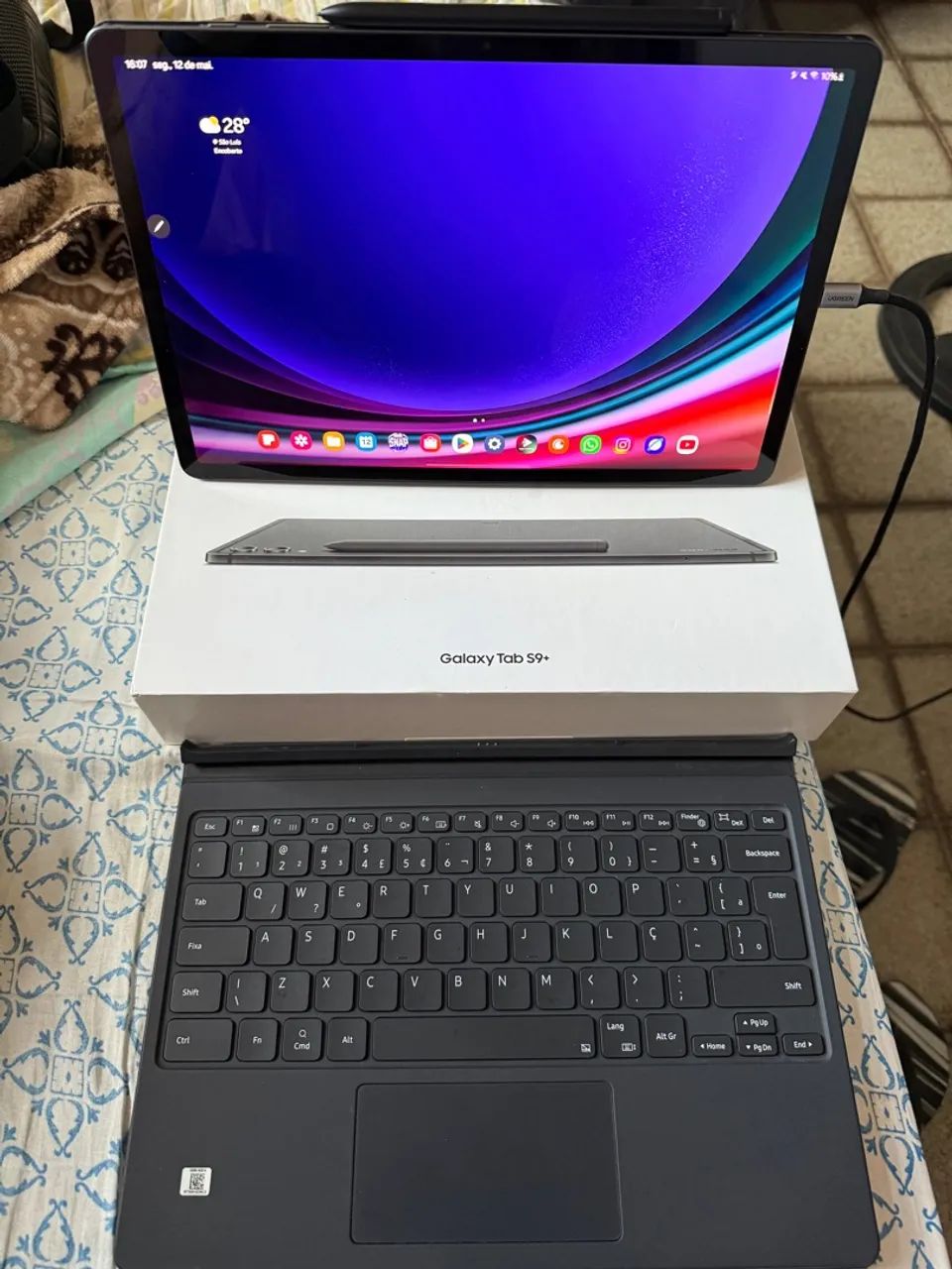 Galaxy Tab S9 Plus (LEIA A DESCRIÇÃO) - Foto 2