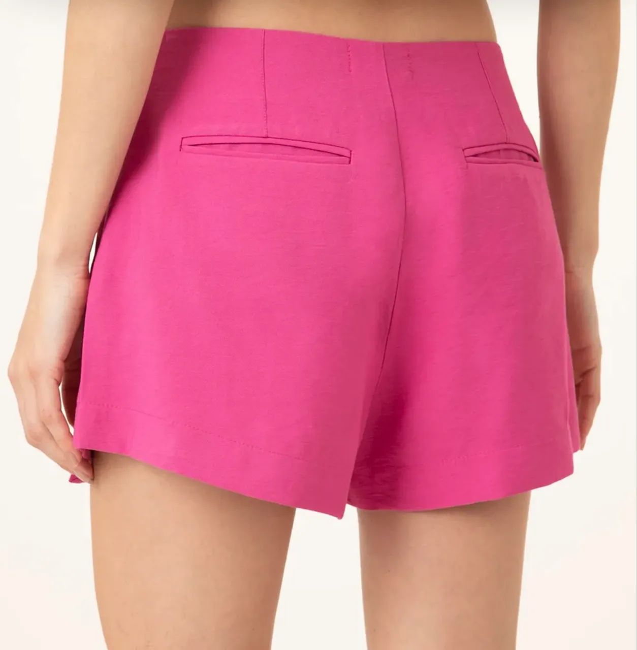 Short rosa alfaiataria  - Foto 3