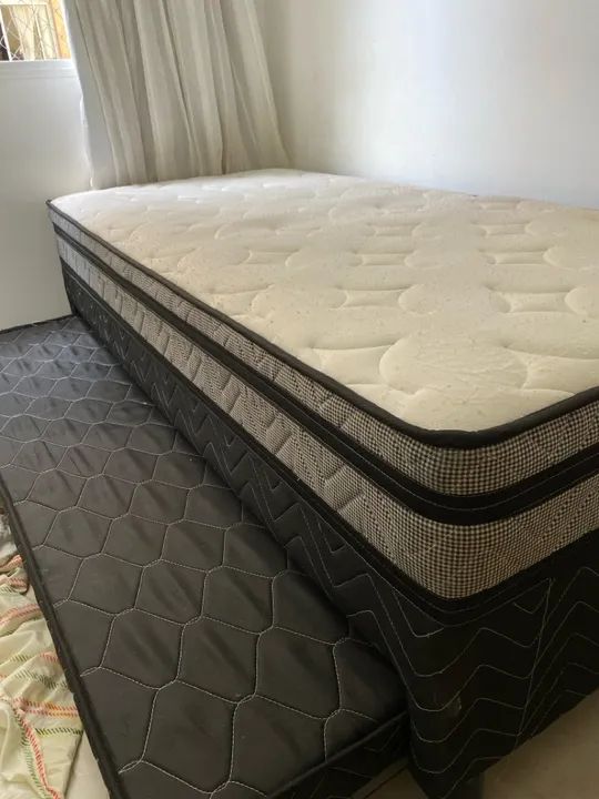 Cama box auxiliar solteiro  - Foto 3