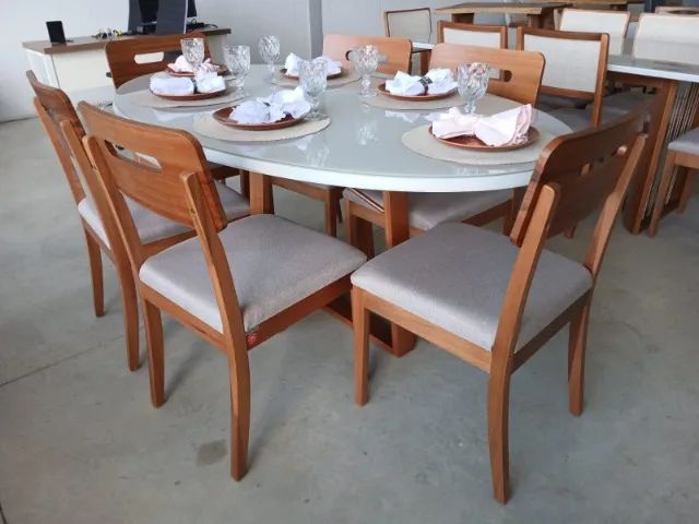 Mesa de Jantar com 6 lugares64962118703490122