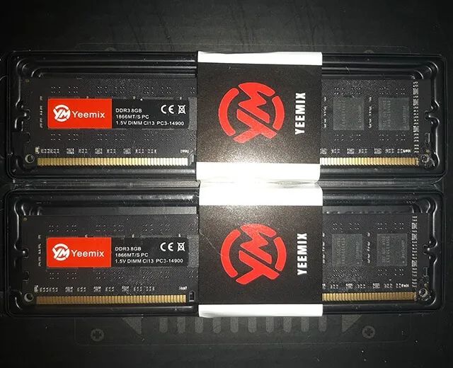 *NOVO* 16gb / 2x8gb DDR3 1600mhz CL11 Memória RAM para PC