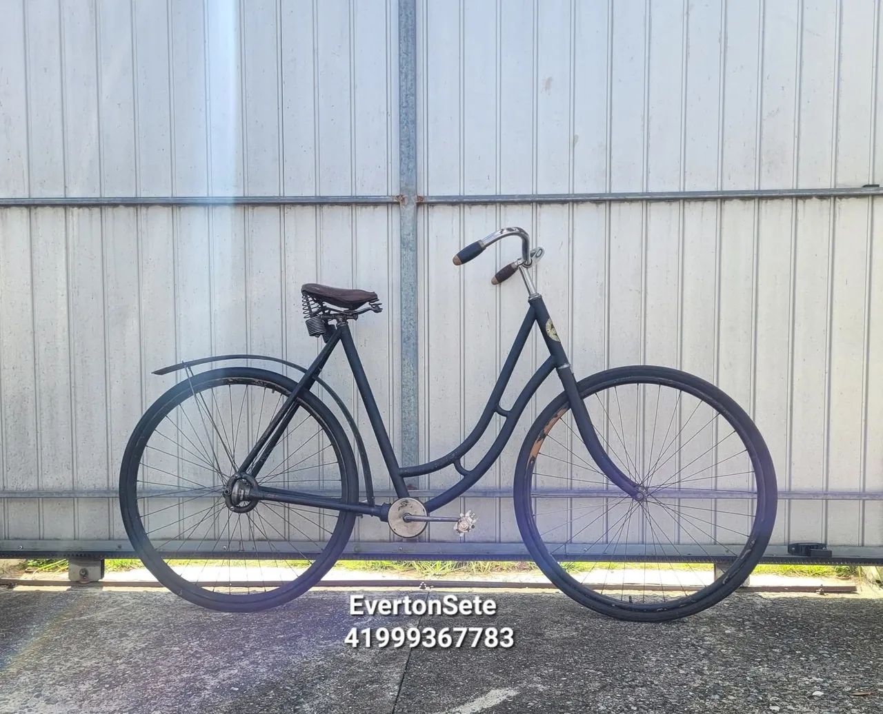 Bicicleta antiga Columbia Cardãn Feminina Ano 1897