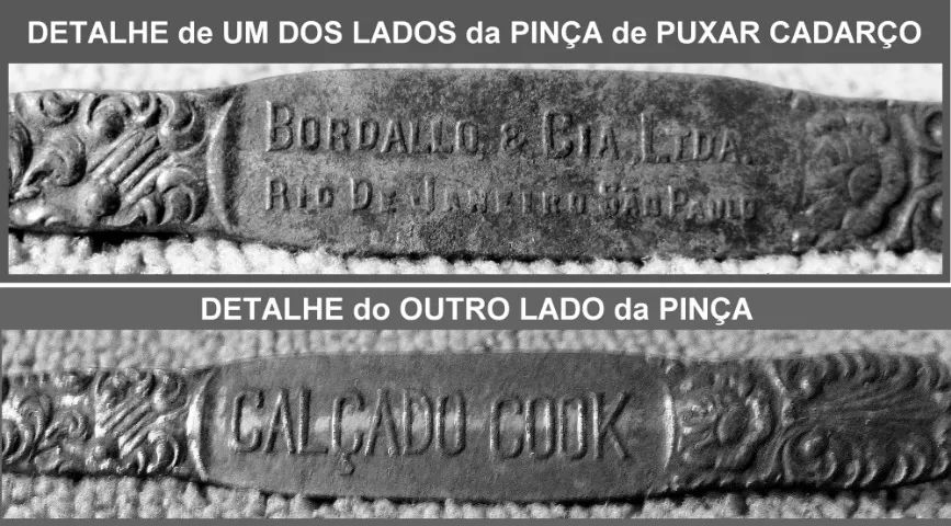 Pinça puxadora de cadarço de botas - Anos 1950  - Foto 3