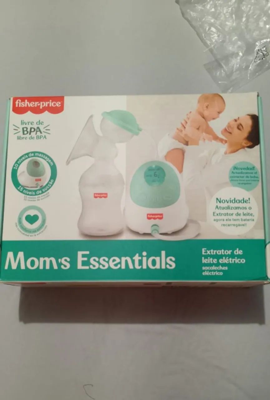 Extrator de leite Fisher Price (Elétrico e a Bateria)