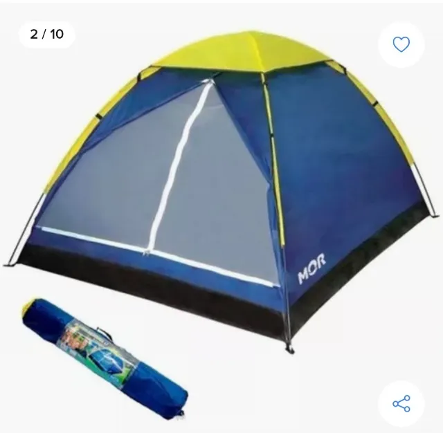 Barraca Camping Mor 4 pessoas NOVA
