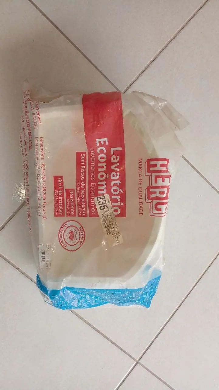 Tanque e lavatorio plastico NOVOS - Foto 2