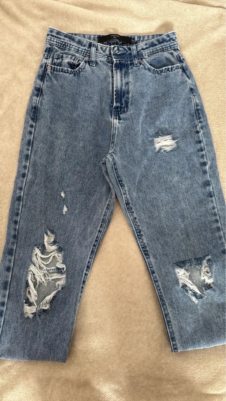 Youcom Mom Jeans Calça Mom Jeans YOUCOM Tamanho 36 Roupas Saboeiro