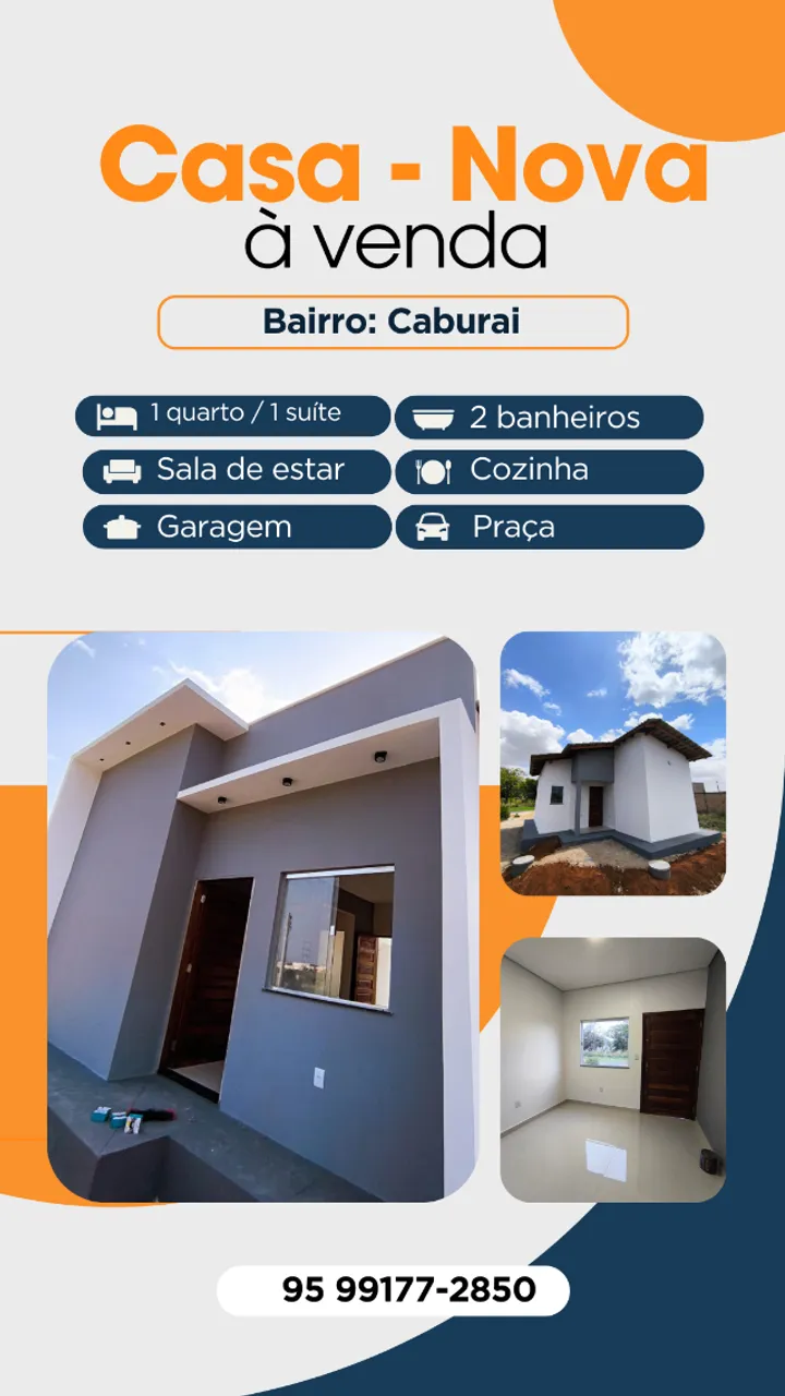 CASA NOVA CABURAI - APTA A FINANCIAMENTO.
