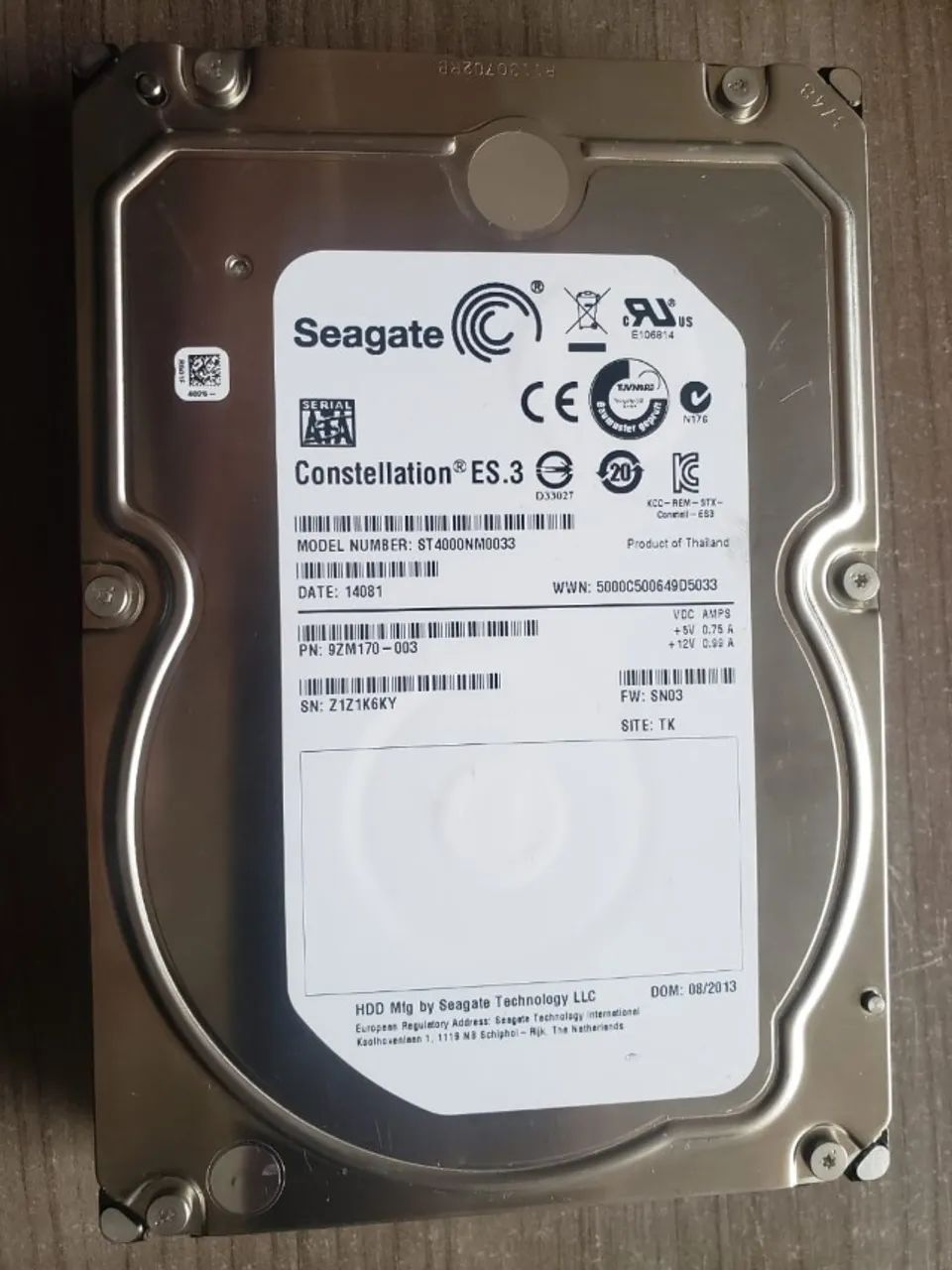 HD SEAGATE ST400NM0033  - Foto 2