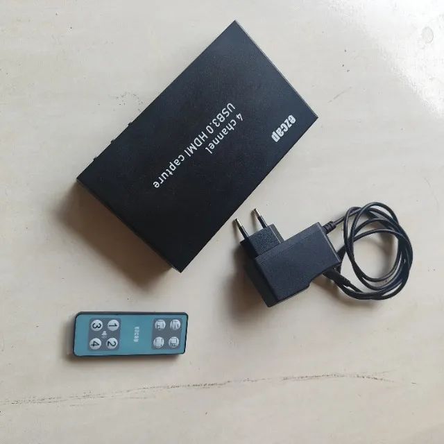 laca de Captura Ezcap 264 HDMI 4 Canais USB 3.0 + Controle Remoto - Full HD 1080p60 - Foto 6