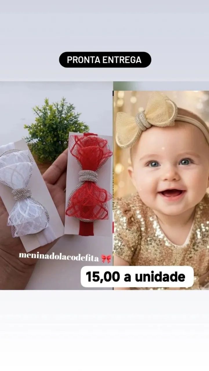 laços pra sua princesa Natal e ano  - Foto 2