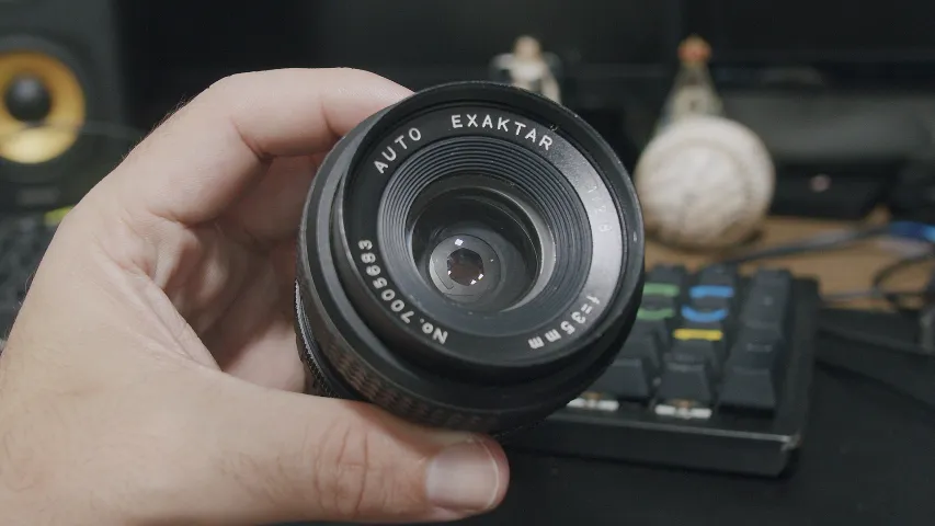 Lente Exaktar 35Mm 2.8 1:2.8 - Montagem M42