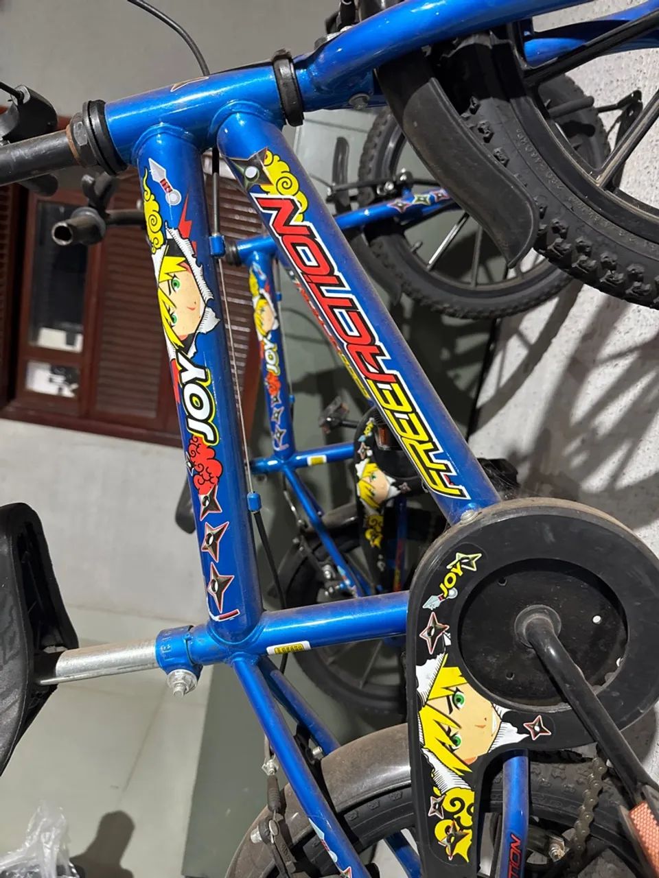 Bicicleta Infantil Azul com Rodinhas - Foto 2