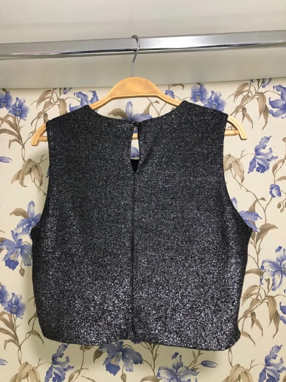 CONJUNTO SAIA YOUCOM P E BLUSINHA P PRETO - Foto 2