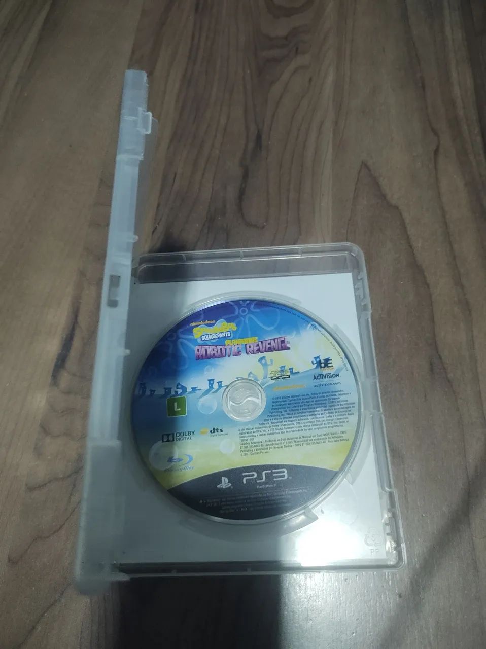 Jogo de PS3 - Bob Esponja: Plankton's Robotic Revenge - Foto 2