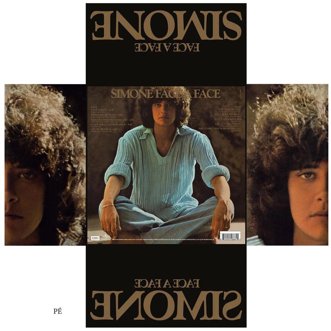 Disco de Vinil - Simone face a face, 1977 remasterizado 2024 - Foto 2