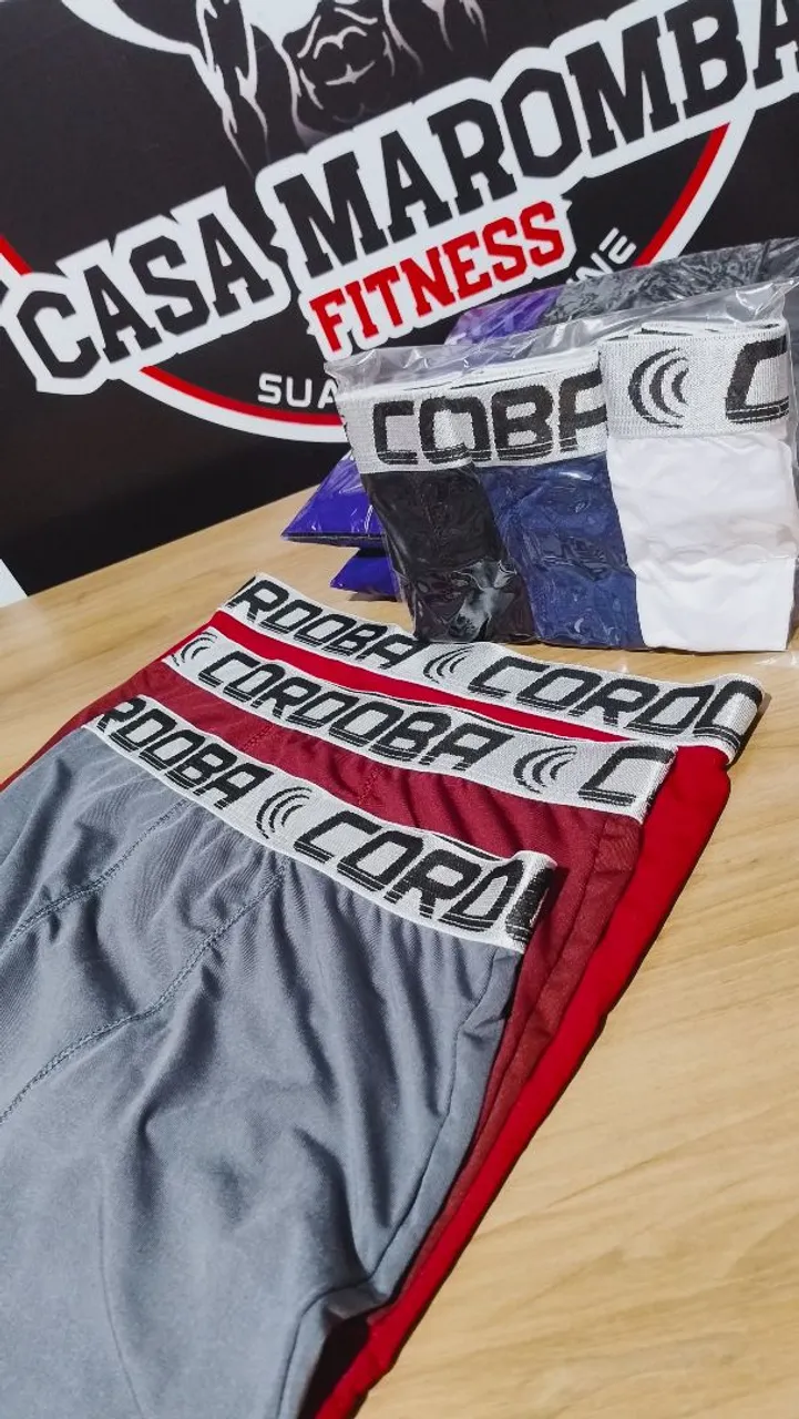 Cueca Boxer Córdoba - Conforto e Estilo 3 por 50,00.
