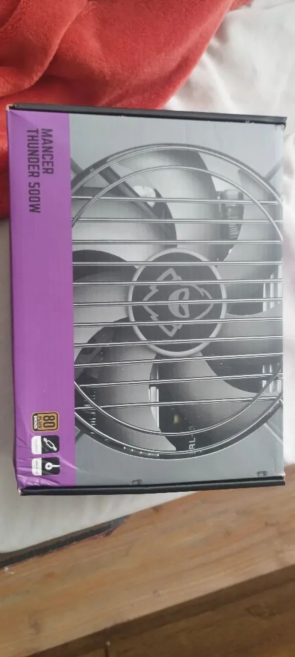 Fonte de Alimentação Gamer Mancer Thunder 500W 80 Plus Bronze