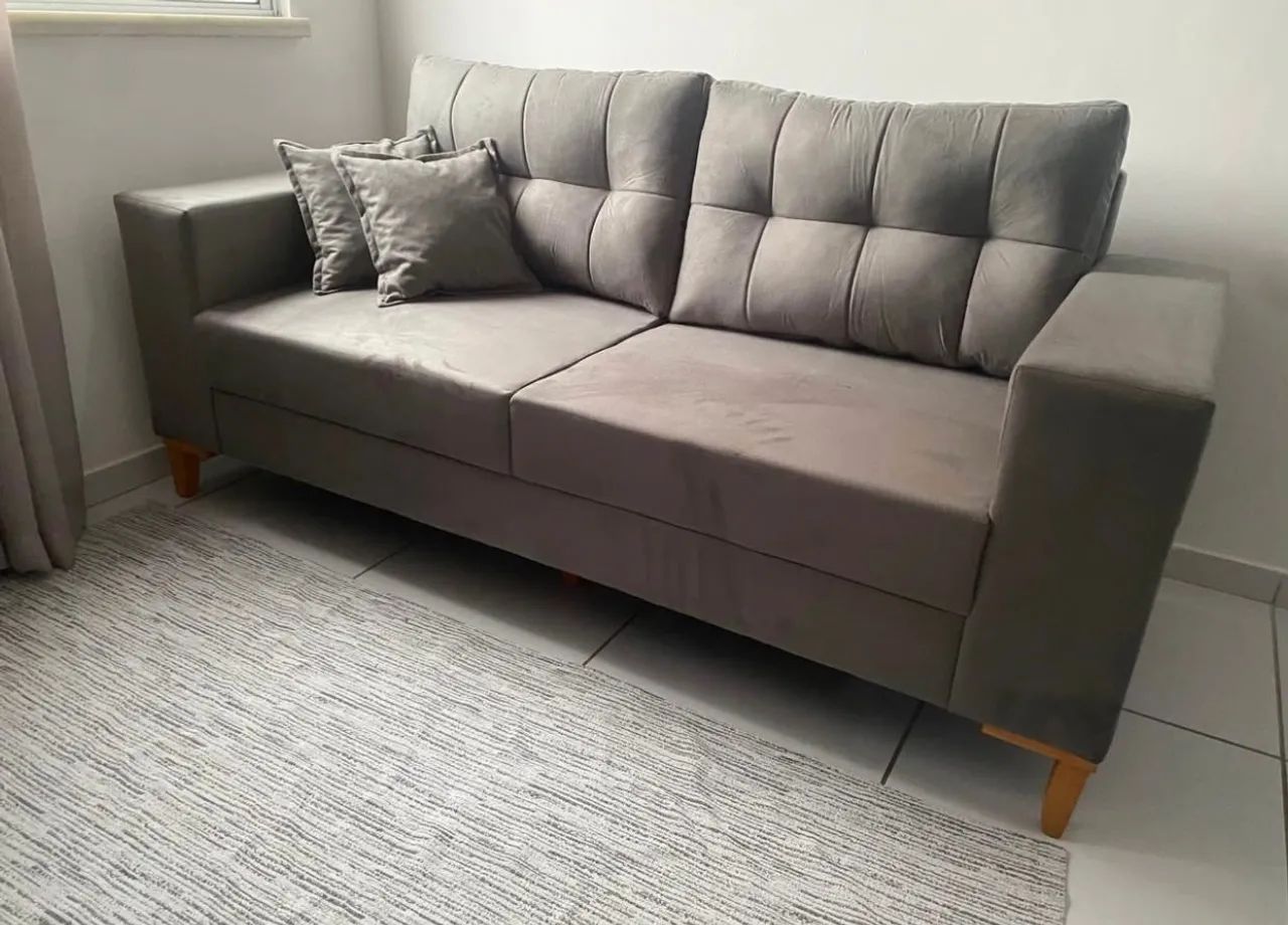 SOFÁ RETRÔ NOVOS E EMBALADOS - Foto 4