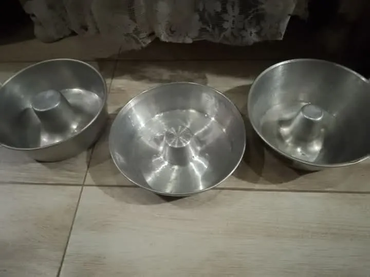 Formas de bolo redonda