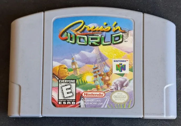CRUIS´N WORLD - P/NINTENDO 64 - ORIGINAL E FUNCIONANDO