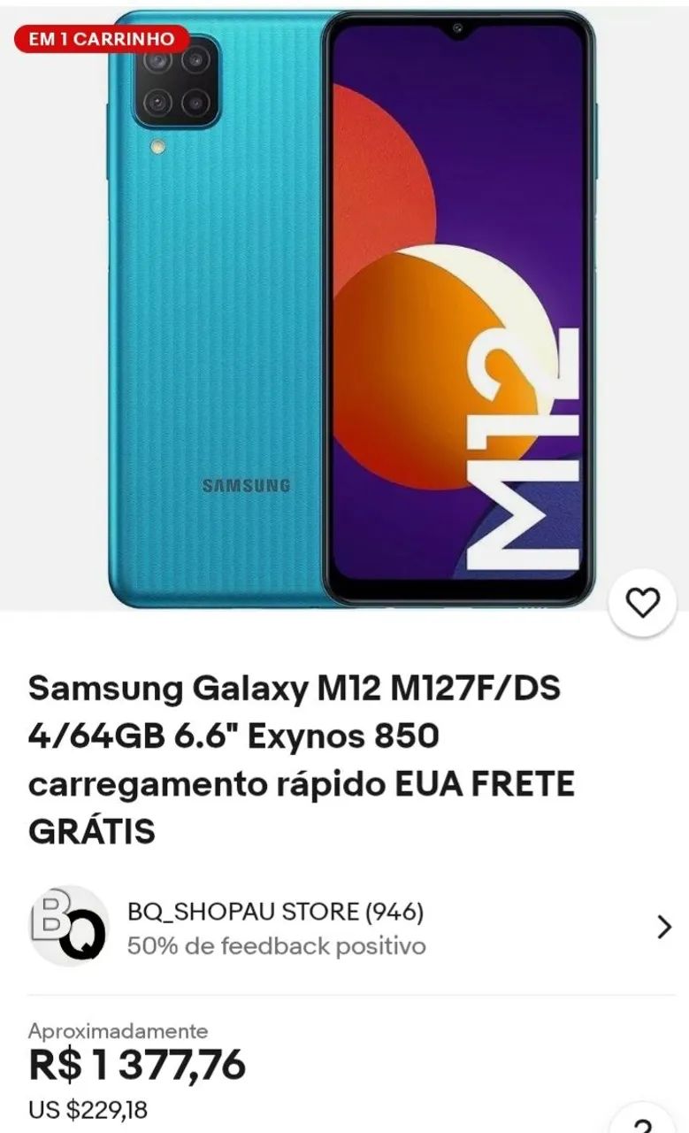Celular samsung M12 - Foto 2