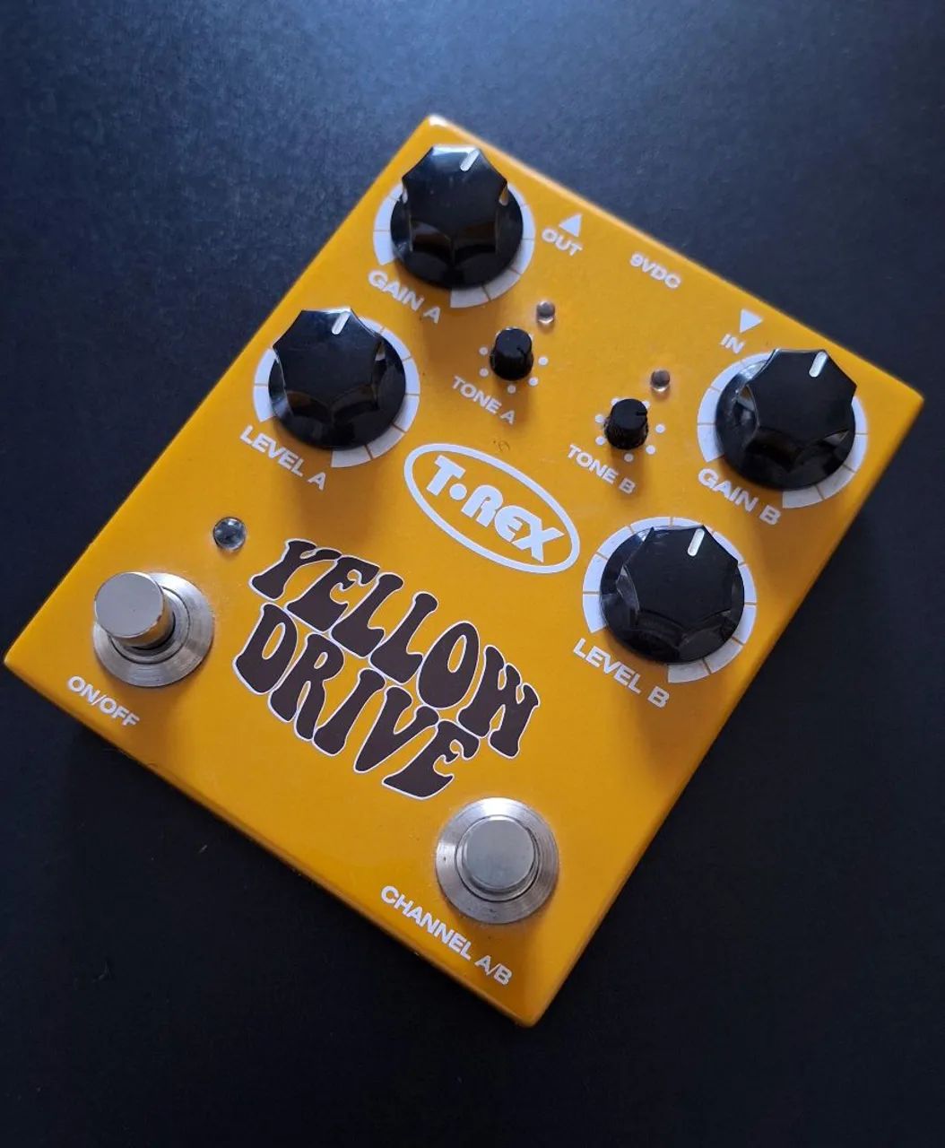 Pedal Overdrive-Distortion T-Rex Yellow Drive - Instrumentos