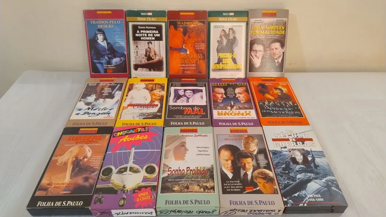 Coleção de VHS - Filmes Clássicos - Foto 4