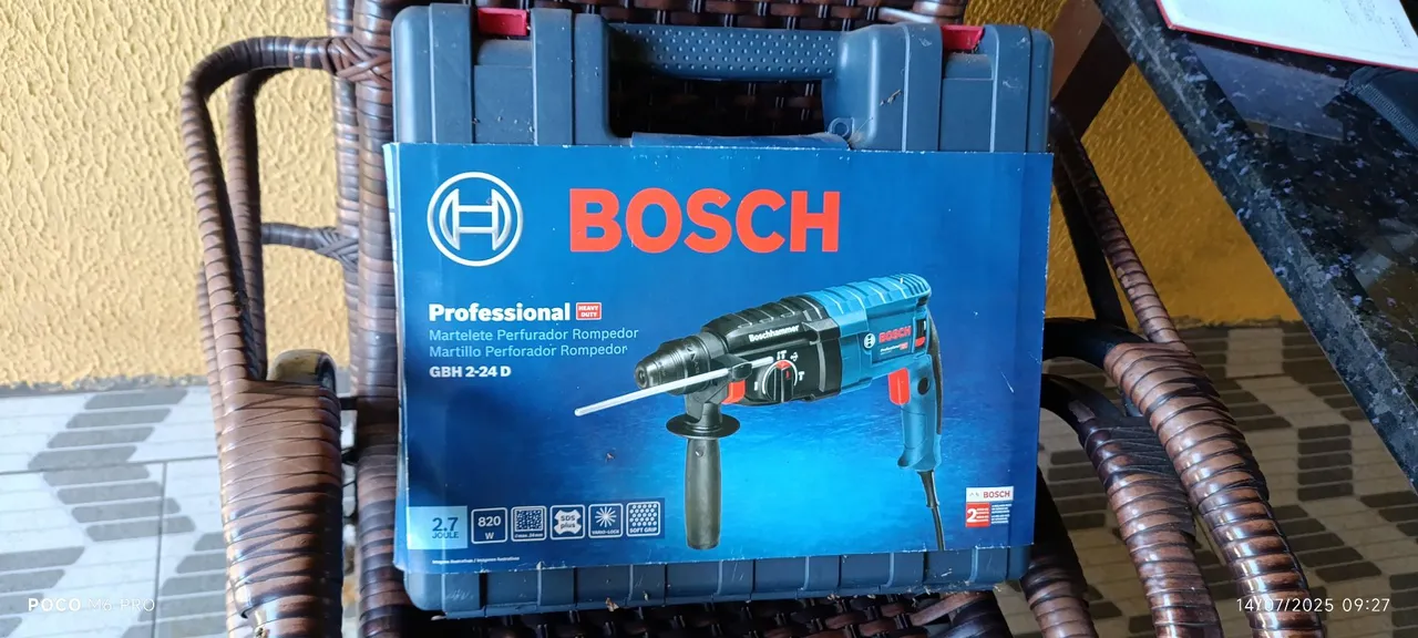 Furadeira Rompedor Bosch GBH 2-24 D