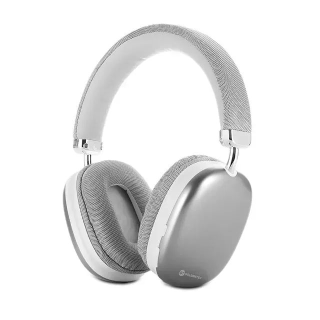 Headphone Bluetooth Goldentec GT Max Prata - Foto 2