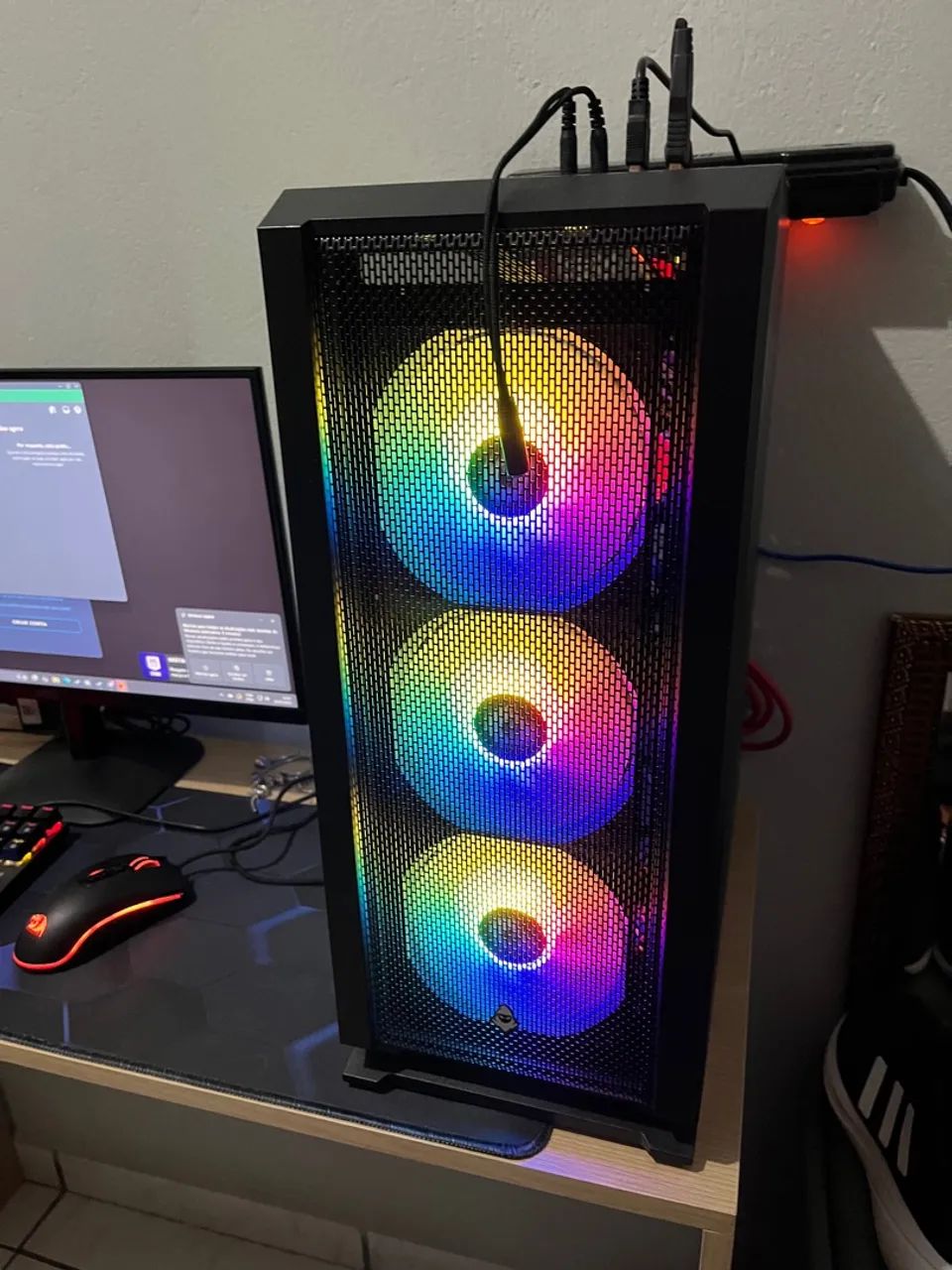 PC gamer completo ?4 meses de uso? - Foto 3