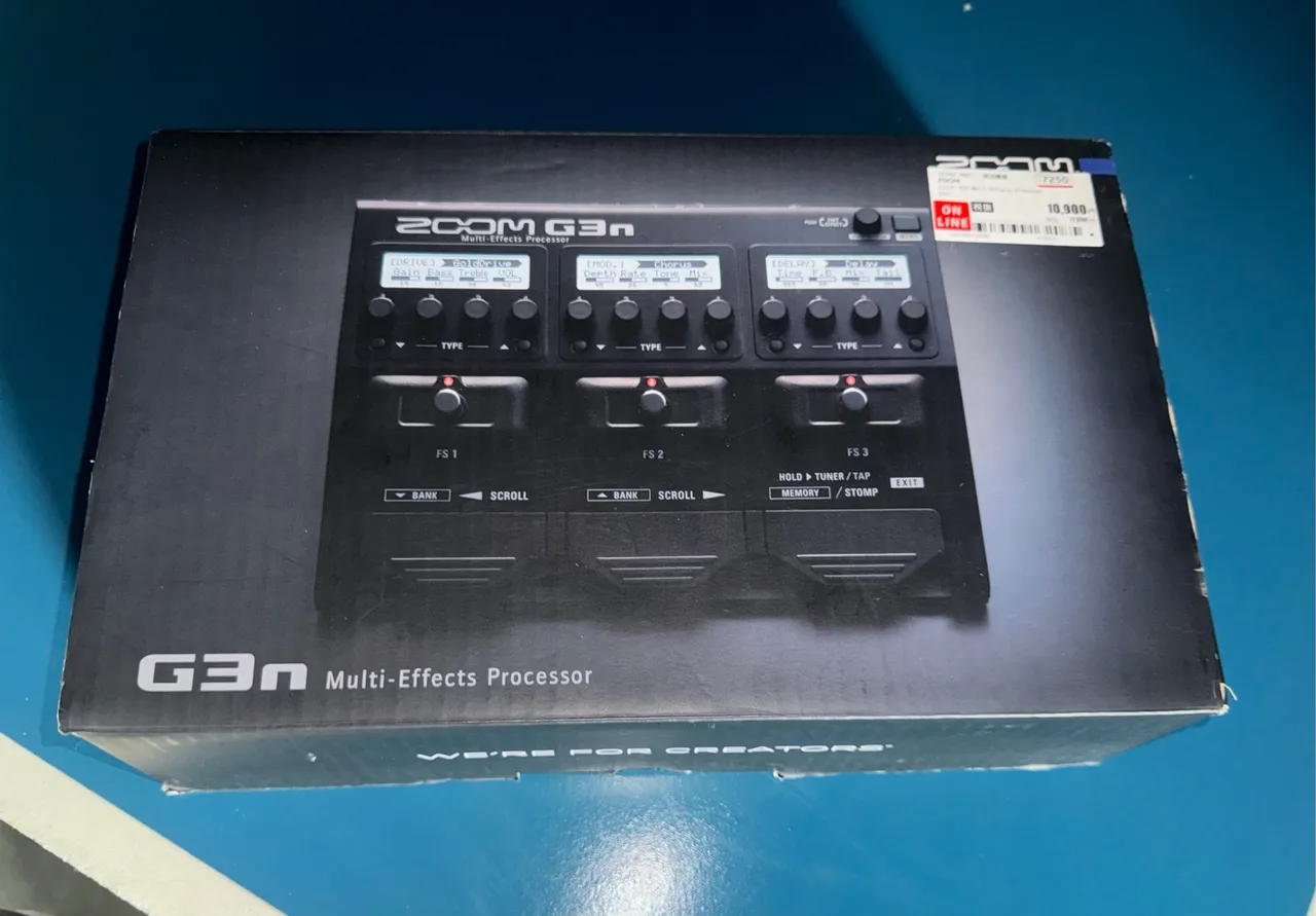 Pedaleira Zoom G3n - Nova!