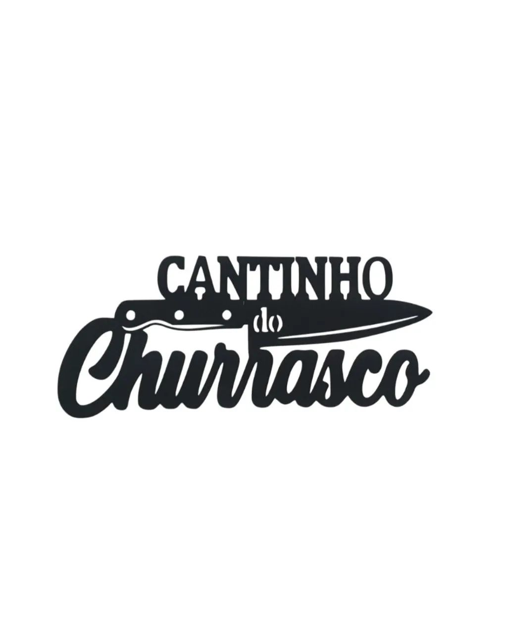 Cantinho do Churrasco - Placa Decorativa - Foto 2