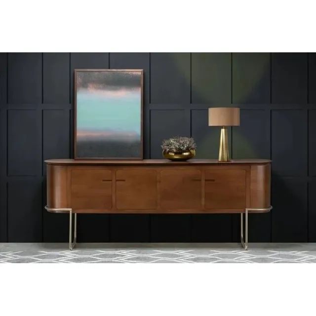 Dining Room Buffet with 4 Doors, 2.0 m - Curve - Sheldon Móveis - Display Model Exchange