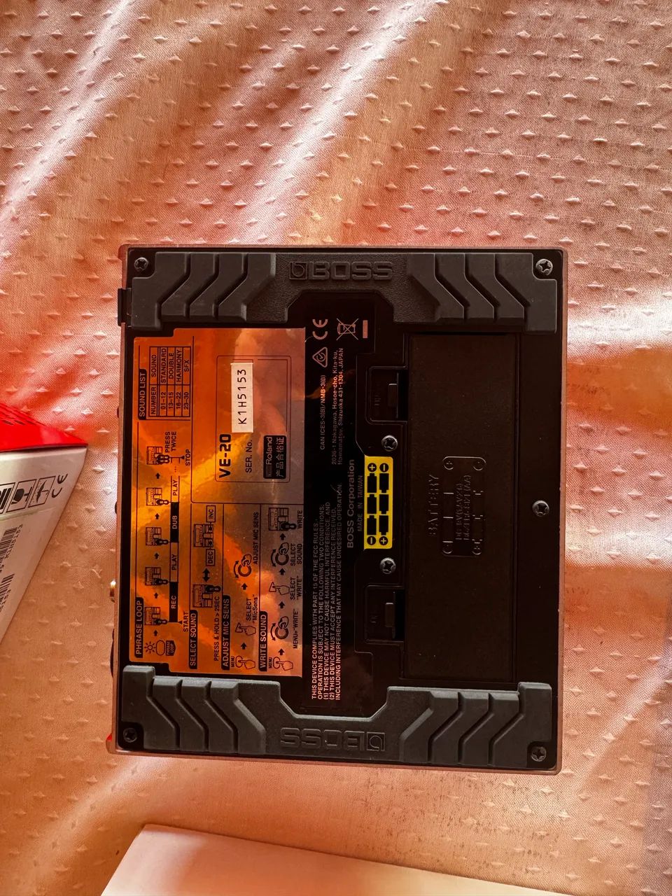 Pedal de efeito vocal BOSS VE-20 - Foto 2