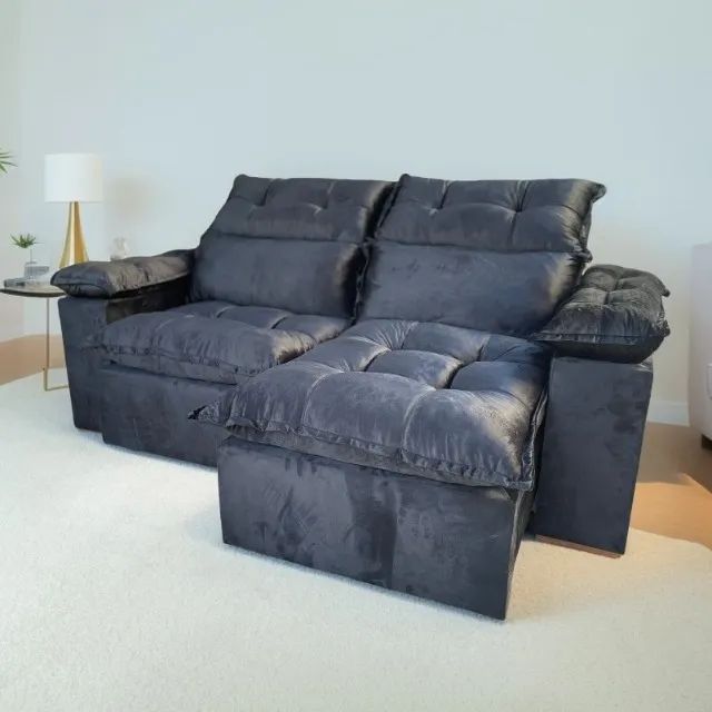 Sofá Retrátil e Reclinável Imperial 2,00 - Produto Novo! Pague na Entrega! - Foto 5
