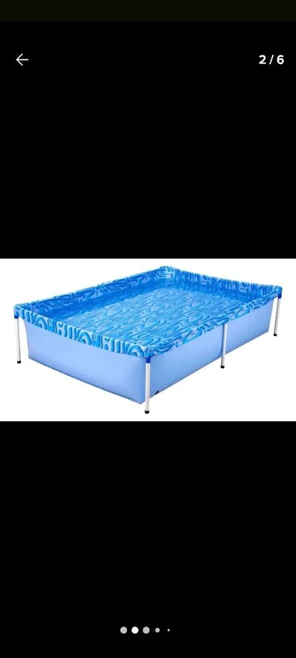 Piscina Retangular infantil 1000 litros