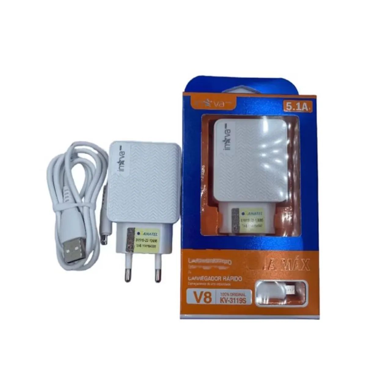 Carregador Rápido 5V 3.0A Inova para Celular - Foto 2