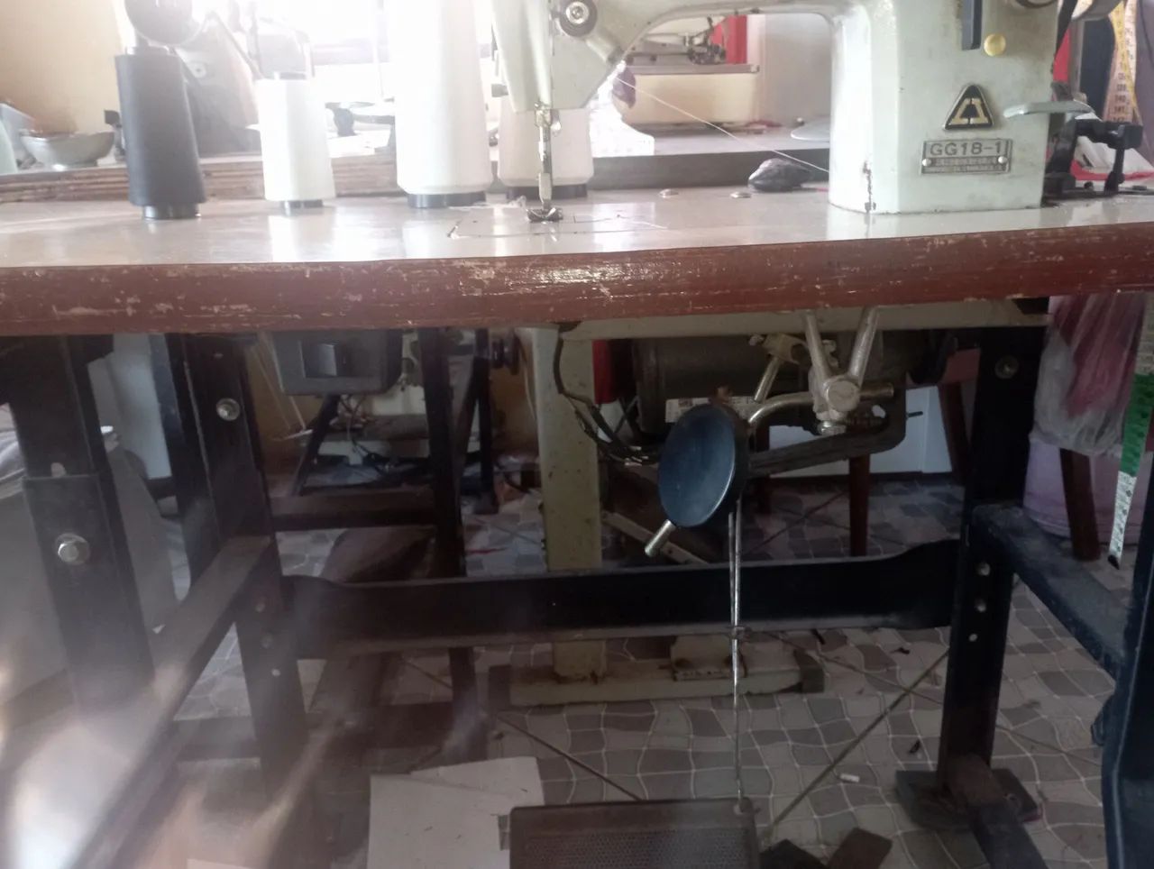 Máquina de costura Zig zag shanggong - Foto 3