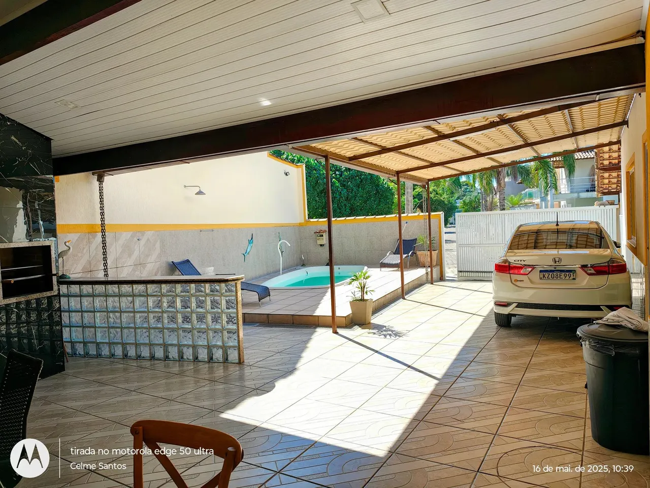 Vendo ou alugo excelente casa duplex no condomínio, piscina privativa em Ampliação - Itabo