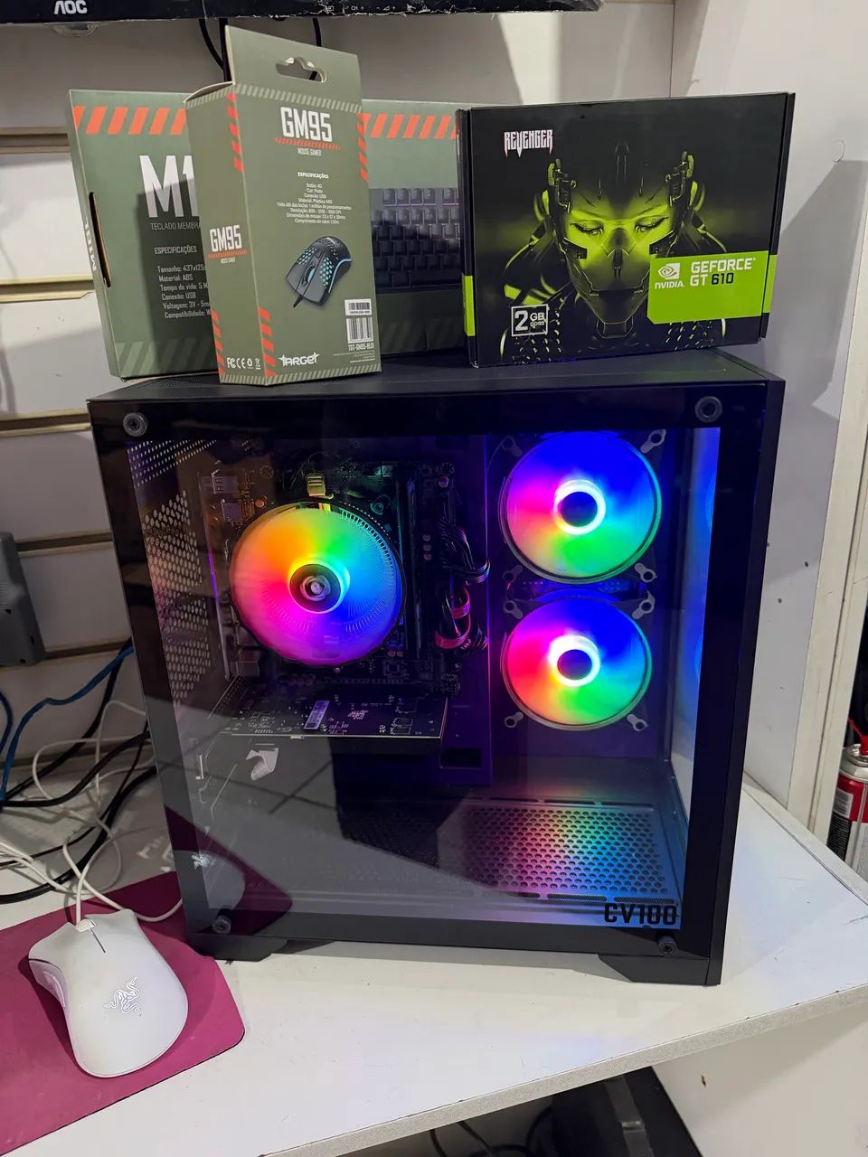 Pc Gamer BARBADA Novo, Lacrado na Caixa c/ Garantia  - Foto 6